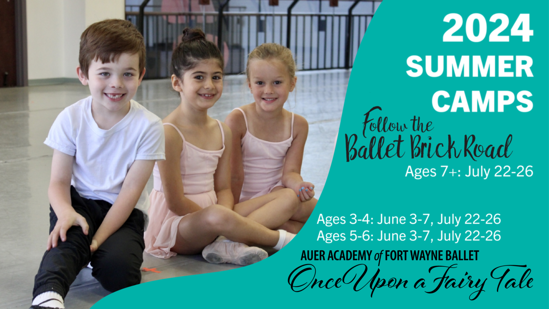 Fort Wayne Ballet Summer Camps and Classes - FWB - Professional Company ...